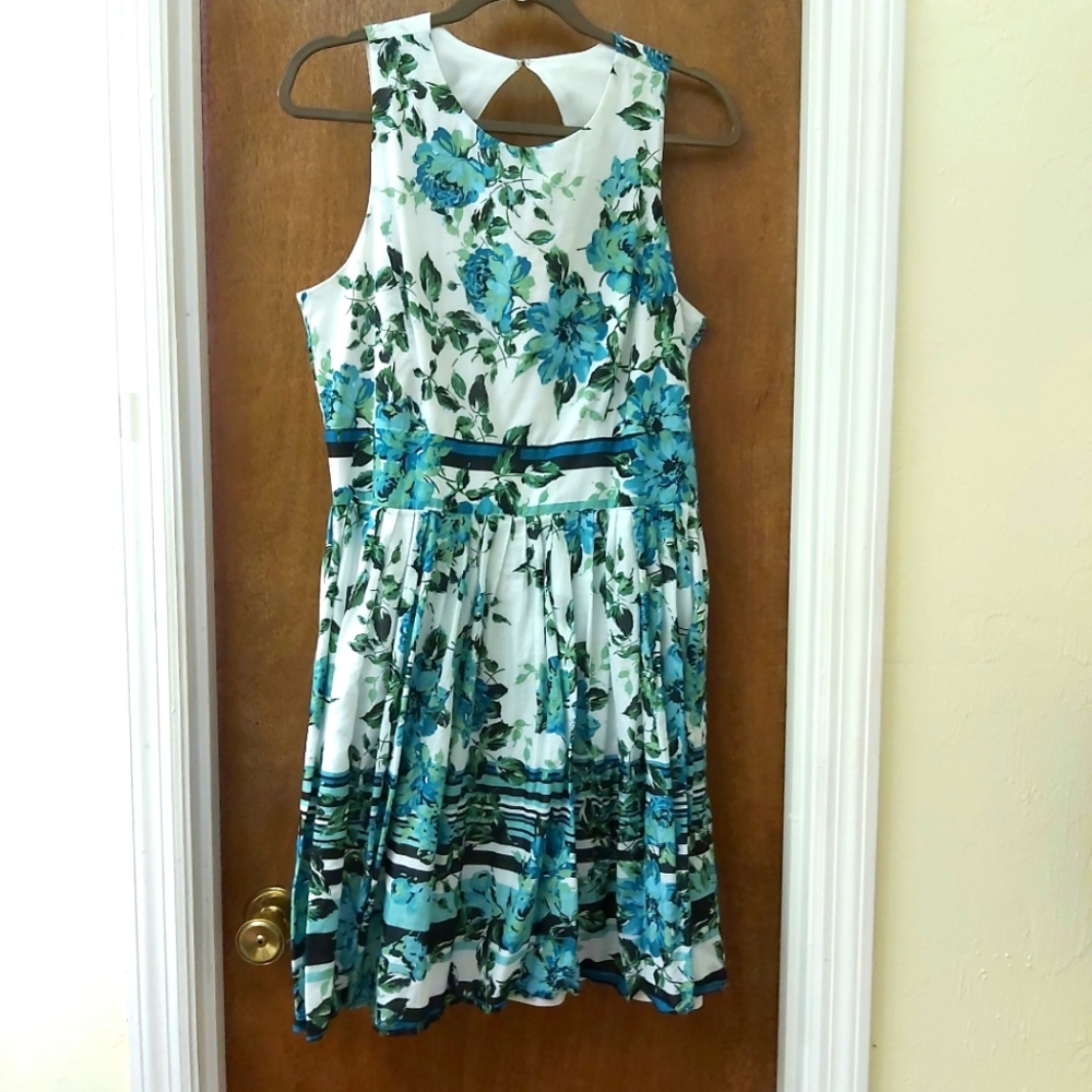 Julian Taylor Floral Dress